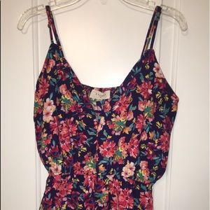 Floral Print Romper